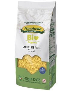 ACINI DI PEPE MAIS E RISO 340g FARABELLA BIO