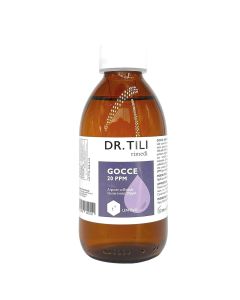Argento Colloidale Cluster Ionico 20PPM Kristal Gocce 200ml Silversalus