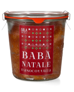 Babà Natale al Rhum in Vasocottura 320g Isola Coop. Sociale