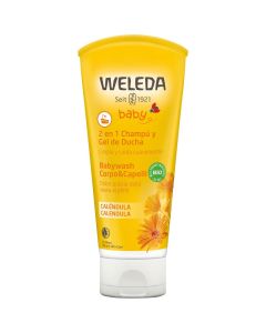 Baby - Babywash corpo e capelli alla Calendula 200ml WELEDA