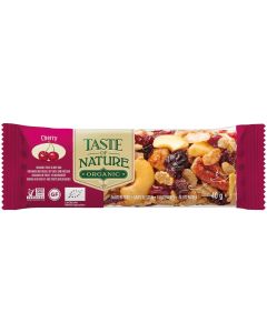 Barretta alle ciliegie e alle noci pecan 40g TASTE OF NATURE