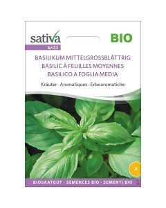 Basilico grandi foglie 1,25g SATIVA
