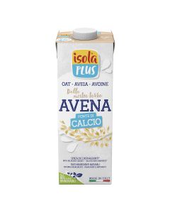 Bevanda di Avena plus con calcio 1L ISOLA PLUS