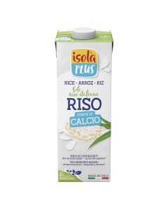 Bevanda di Riso plus con calcio 1L ISOLA PLUS