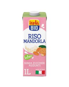 Bevanda Vegetale di Riso e Mandorla Drink 1l IsolaBio