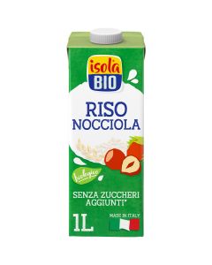 Bevanda Vegetale di Riso e Nocciola Drink 1l IsolaBio