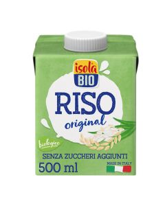 Bevanda Vegetale di Riso Senza Zucchero 500ml Isolabio