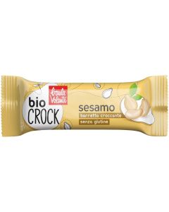 Bio Crock croccante di semi di sesamo 25g Baule Volante