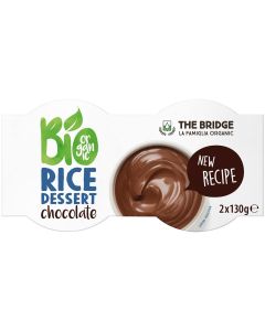 Bio rice dessert cacao 2x130g THE BRIDGE