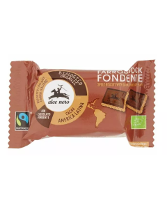 Biscotti al farro ricoperti di cioccolato fondente Farrociock 28g ALCE NERO