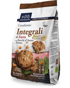 Biscotti Cerealissimi di Farro con Fiocchi d'Avena e Frutta 300gr Sottolestelle