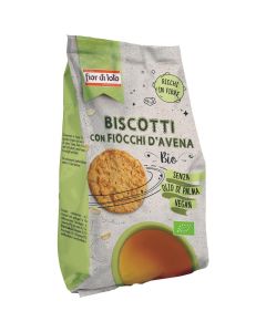 Biscotti con Fiocchi d'Avena Vegan 350g Fior di Loto
