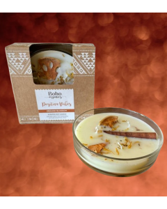 Candela naturale 3 stoppini Dream Catcher 200g Boho Organic