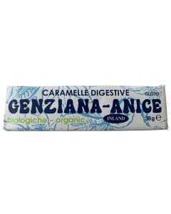 Caramelle digestive Genziana Anice 38g Inland