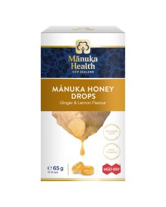 Caramelle zenzero e limone e miele di Manuka mgo400+ 65g MANUKA HEALTH