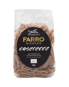 Caserecce integrali di farro "le farrette"  500g PROMETEO
