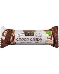 Choco Crispy Barretta di Riso Soffiato Cacao e Nocciola 15gr FIor di Loto
