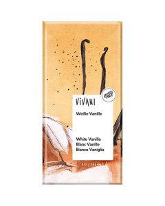 Cioccolato bianco alla Vaniglia 80g Vivani