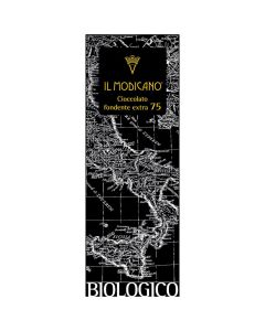 Cioccolato Grezzo Extra Fondente 75% Vegano Senza Glutine 60g Il Modicano