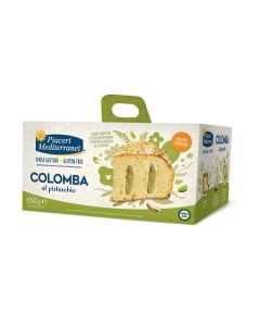 Colomba al Pistacchio senza glutine 500g Piaceri Mediterranei
