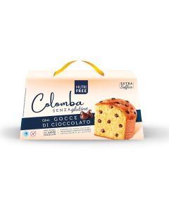 Colomba con Gocce di Cioccolato senza glutine Nutrifree 550g