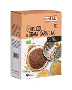 Cous Cous di Grano Saraceno Senza Glutine 500gr Fior di Loto
