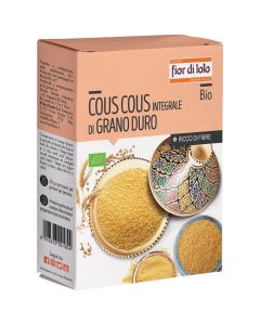 Cous cous di semola di grano duro integrale 500g FIOR DI LOTO
