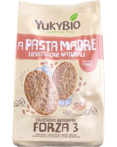 Crackers Forza 3 A Pasta Madre 250 G YUKYBIO