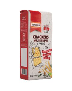 Crackers multicereali di farro 280g FIOR DI LOTO