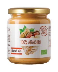 Crema di Arachidi 100% 200g Fior di Loto