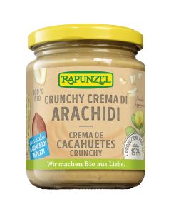 Crema di Arachidi Crunchy 250g Rapunzel