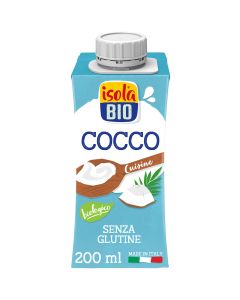 Crema di Cocco da Cucina 200ml Isola Bio