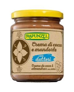 Crema di Cocco e Mandorle con Datteri 250g Rapunzel