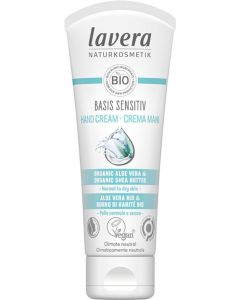 Crema mani basis sensitiv 75ml LAVERA