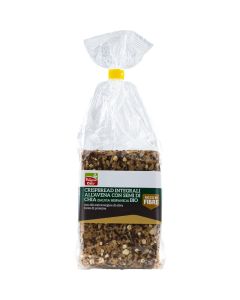 Crispbread integrali all'avena con semi di chia 200g LA FINESTRA SUL CIELO