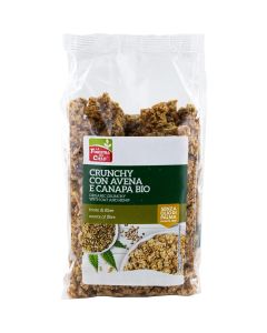 Crunchy con Avena e Canapa 375gr La Finestra Sul Cielo