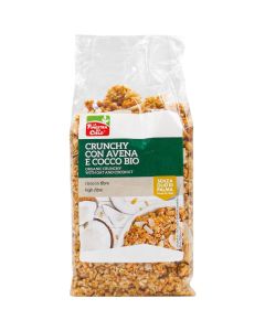 Crunchy con avena e cocco 375g LA FINESTRA SUL CIELO