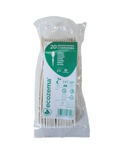 Cucchiaino in mater-b 20pz Ecozema