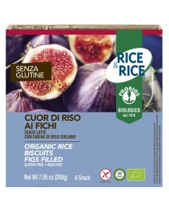 Cuor di Riso ai Fichi Senza Glutine 200g Rice & Rice Probios