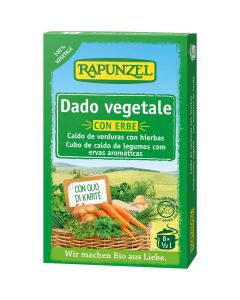 Dado vegetale con erbe 84g RAPUNZEL