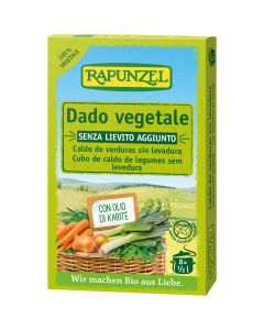 Dado vegetale senza lievito aggiunto 80g RAPUNZEL