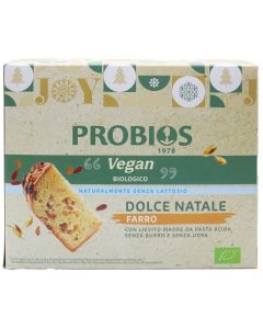 Dolce Natale Vegan di Farro senza latte e uova 500g Probios
