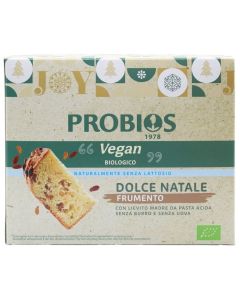 Dolce Natale Vegan di Frumento senza latte e uova 500g Probios