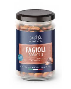 Fagioli Borlotti al Naturale 210g Sottolestelle