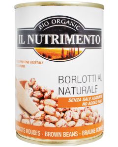Fagioli borlotti al naturale 400g IL NUTRIMENTO