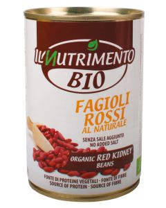 FAGIOLI ROSSI AL NATURALE 400g IL NUTRIMENTO