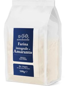 Farina di Amaranto Integrale Senza Glutine 500 G SOTTOLESTELLE