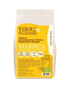 Farina di grano tenero tipo 1 maiorca 500g TERRE E TRADIZIONI