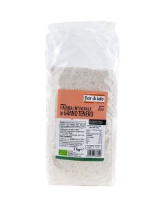 Farina Integrale di Grano Tenero 1kg Fior di Loto