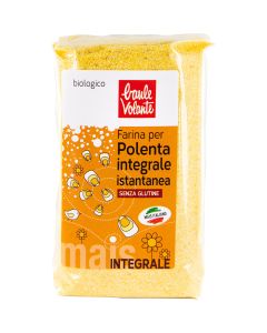 Farina per polenta integrale istantanea 500g BAULE VOLANTE